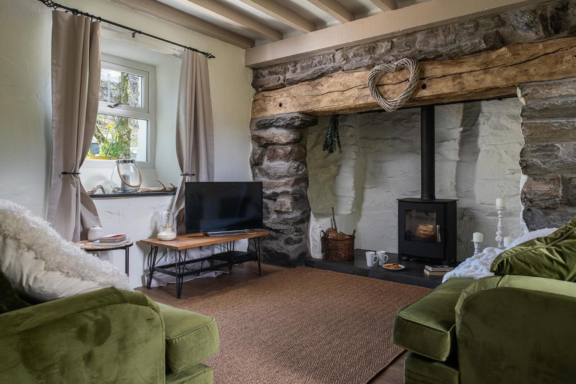 Pen-Y-Bryn Cottage Блайнай-Фестиньог Екстериор снимка